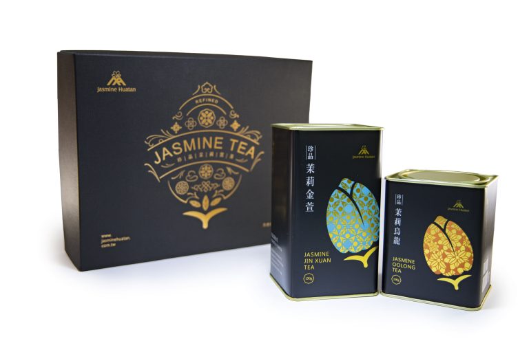 珍品茉莉賞茶禮盒-茉莉金萱、茉莉烏龍(花壇鄉農會農民購物中心) 照片 1  