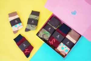 合唱系列｜彰化意象手繪插畫親子襪禮盒(采樂專業製襪 ZILA SOCKS)