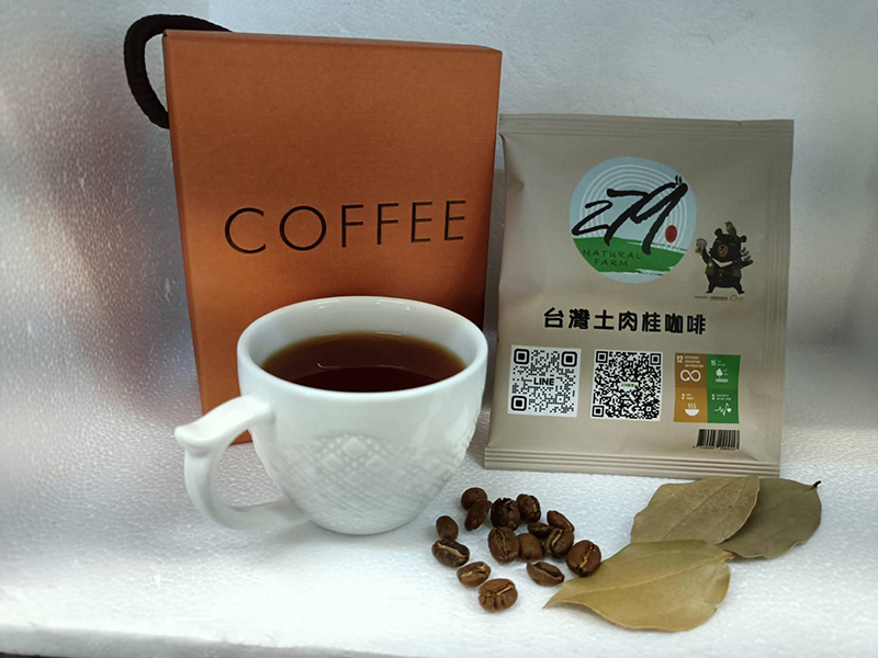 279順福天然農場_台灣土肉桂咖啡台灣鳥不踏咖啡 2盒入